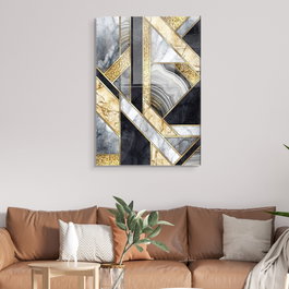 Wallity Pintura Decorativa de Vidrio Templado Multicolor 70 x 100 cm